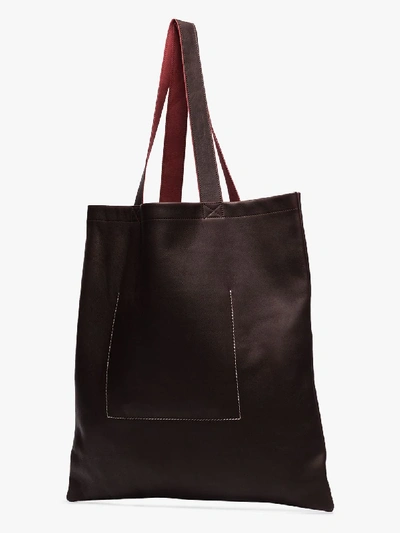 Shop Rick Owens 'signature' Shopper In Silver