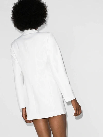Shop Rotate Birger Christensen Fonda Blazer Mini Dress In White