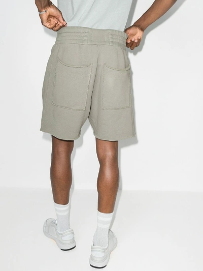 Shop Les Tien Yacht Track Shorts In Grey