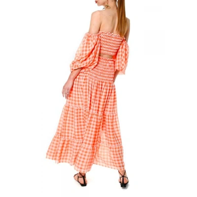 Aggi By Halewski Top Ibbie Bright Marigold In Marigold