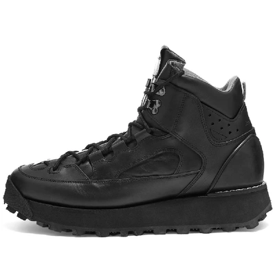 Shop Acne Studios Bertrand Leather M Hiker In Black