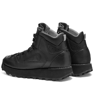 Shop Acne Studios Bertrand Leather M Hiker In Black