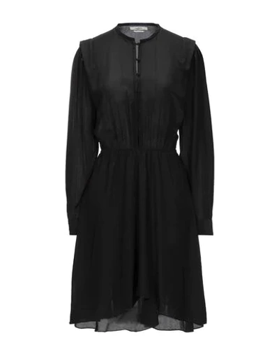 Shop Isabel Marant Étoile Marant Étoile Woman Midi Dress Black Size 6 Silk