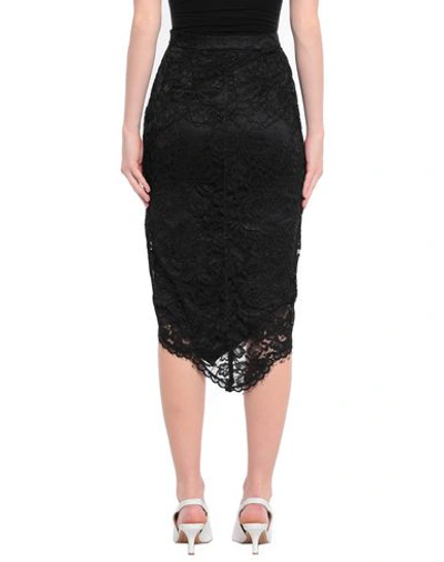 Elisabetta Franchi Midi Skirts In Black