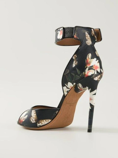 Shop Givenchy Floral Print Sandals