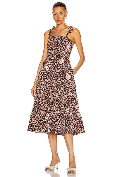 Shop Ulla Johnson Eryn Dress In Henna