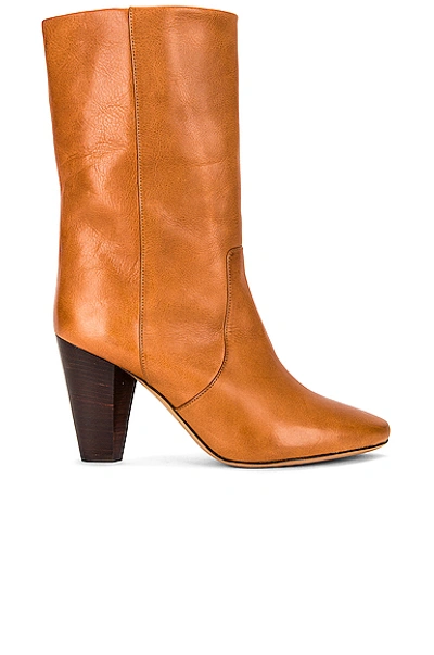 Shop Isabel Marant Pritt Boot In Cognac