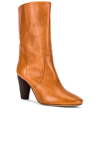 Shop Isabel Marant Pritt Boot In Cognac