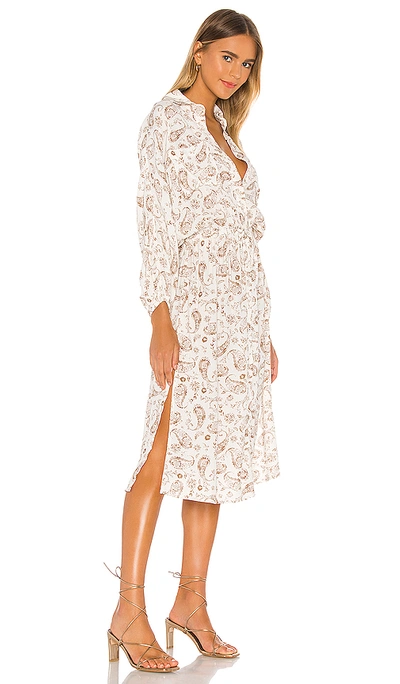 Shop Blue Life Jason Maxi Dress In Cream Paisley