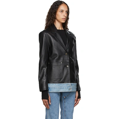 Shop Andersson Bell Black Leather Molly Jacket