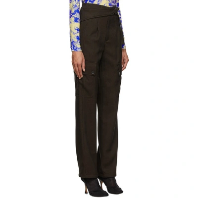 Shop Andersson Bell Brown Katia Belted Trousers