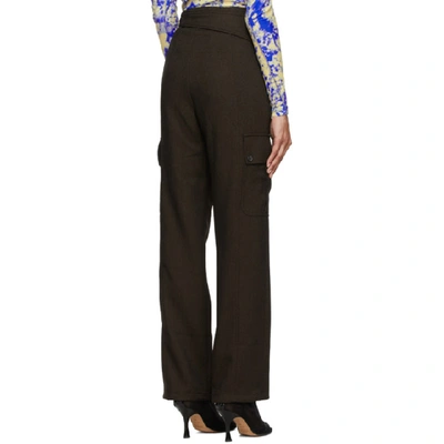 Shop Andersson Bell Brown Katia Belted Trousers