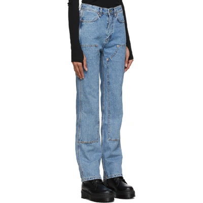 Shop Andersson Bell Blue Jade Carpenter Jeans