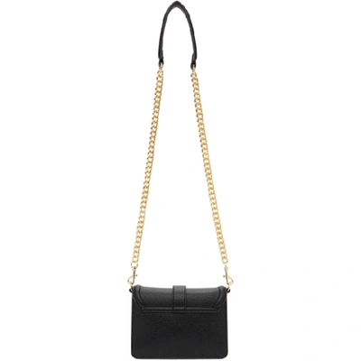 Shop Versace Jeans Couture Black Buckle Bag In E899 Black