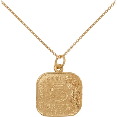 Shop Alighieri Gold The Infernal Storm Necklace
