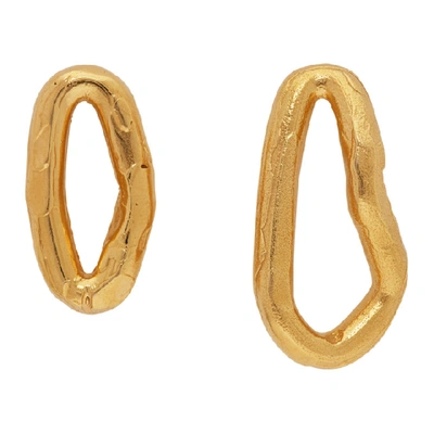 Shop Alighieri Gold The Phoenician Earrings