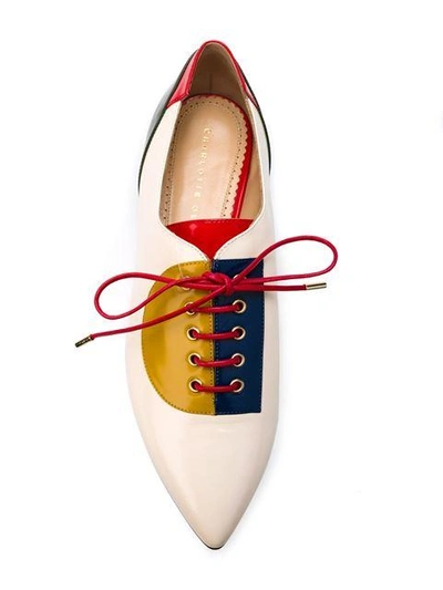 Shop Charlotte Olympia 'modern' Lace-up Shoes