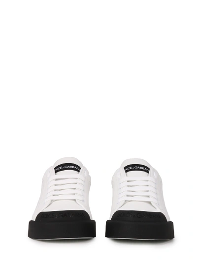 Shop Dolce & Gabbana Portofino Sneaker In White