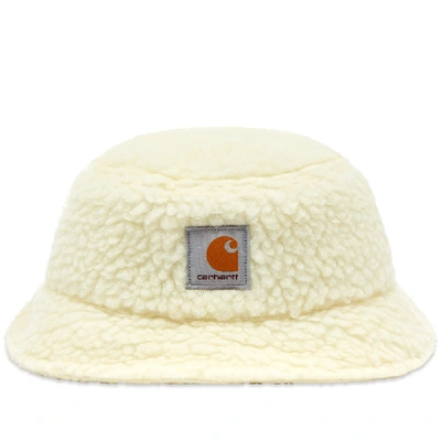 Shop Carhartt Wip Northfield Bucket Hat In White