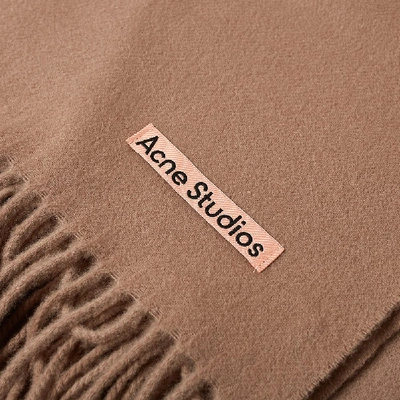 Shop Acne Studios Canada New Scarf In Brown