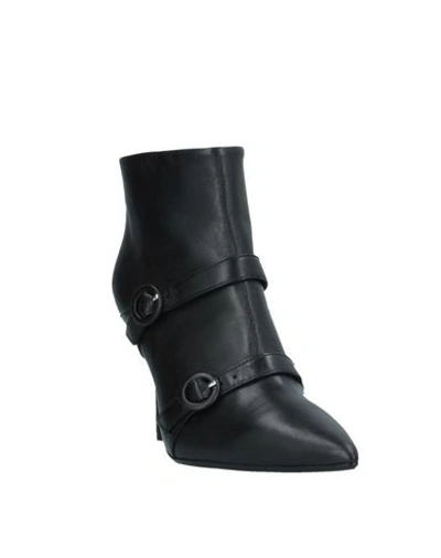 Shop Anna F. Ankle Boots In Black