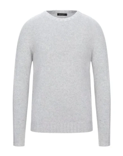 Shop Aragona Sweaters In Light Grey