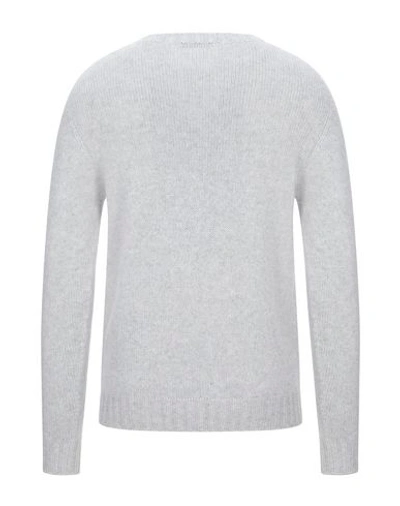 Shop Aragona Sweaters In Light Grey