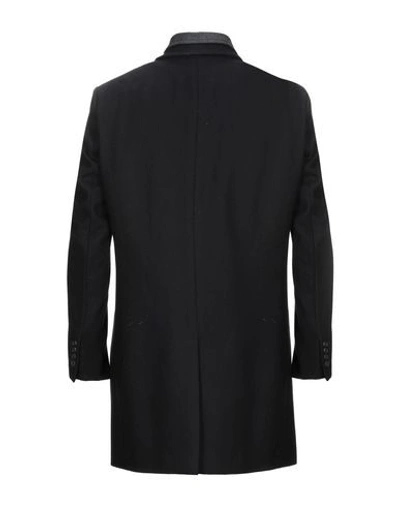 Shop Antony Morato Coat In Dark Blue
