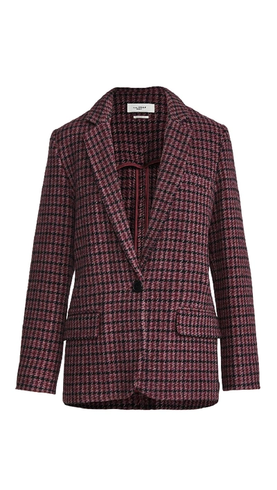 Shop Isabel Marant Étoile Charly Jacket In Raspberry