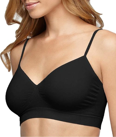 Shop Yummie Audrey Comfortably Fit Seamless Bralette In Black