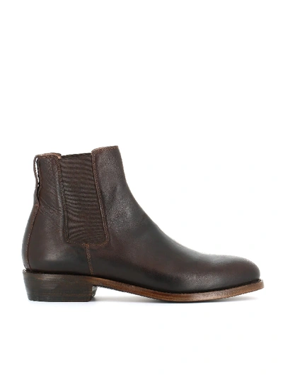 Shop Ajmone Chelsea S1pblt In Brown