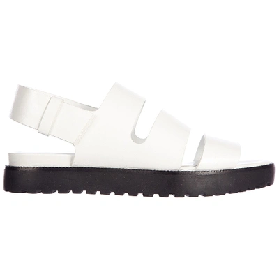 Shop Alexander Wang Alisha Sandals In Bianco