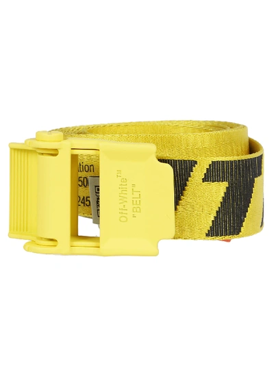 Shop Off-white Cintura 2.0 Industrial In Yellow Black