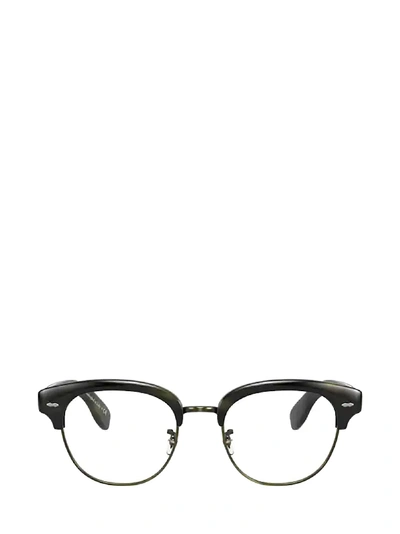 Shop Oliver Peoples Ov5436 Emerald Bark Glasses In 1680