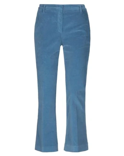 Shop Re-hash Casual Pants In Pastel Blue