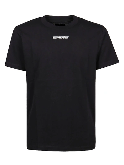 Shop Off-white T-shirt Marker S/s Slim In Black Blue
