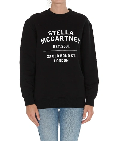 Shop Stella Mccartney 23 Old Bond Street Sweatshirt In Black