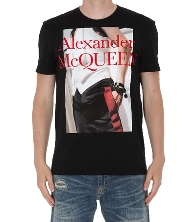 Shop Alexander Mcqueen Atelier T-shirt In Black