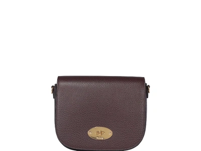 Shop Mulberry Small Darley Bag In Red