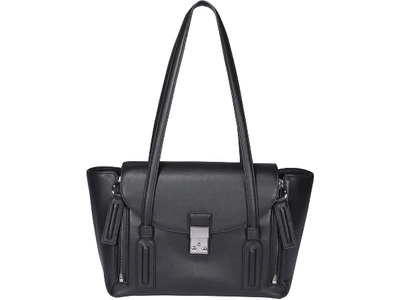 Shop 3.1 Phillip Lim Medium Pashli Shoulder Bag In Black