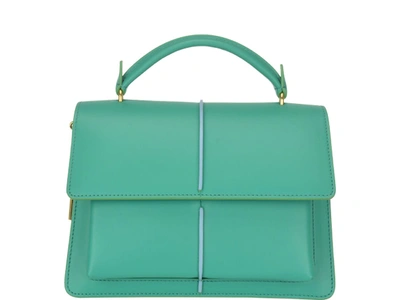 Shop Marni Attache Bag In Green
