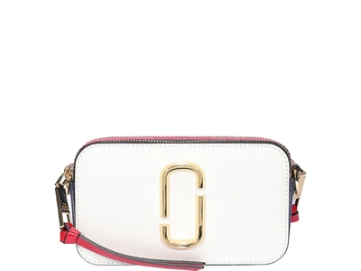 Shop Marc Jacobs Snapshot Bag In White
