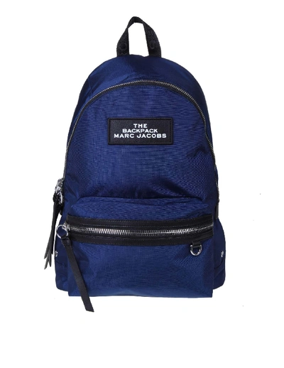Shop Marc Jacobs Dtm Blue Nylon Backpack