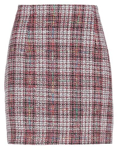 Shop Jovonna Mini Skirt In Red