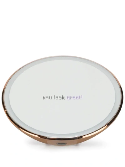 Shop Simplehuman Sensor Mirror Compact In Gold