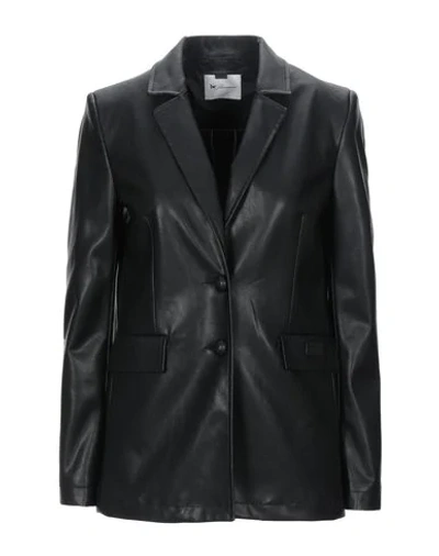 Shop Be Blumarine Suit Jackets In Black