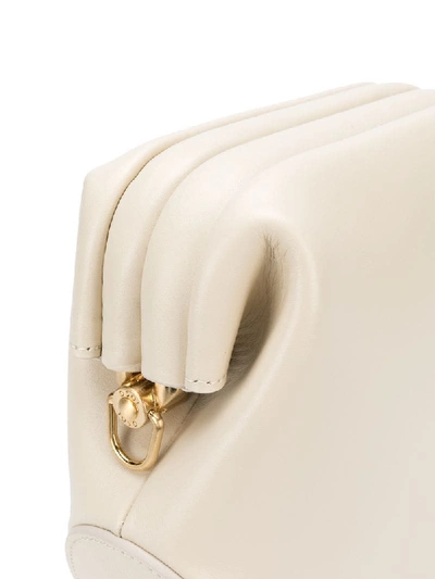 Shop Osoi Snap-fastening Leather Bag In White