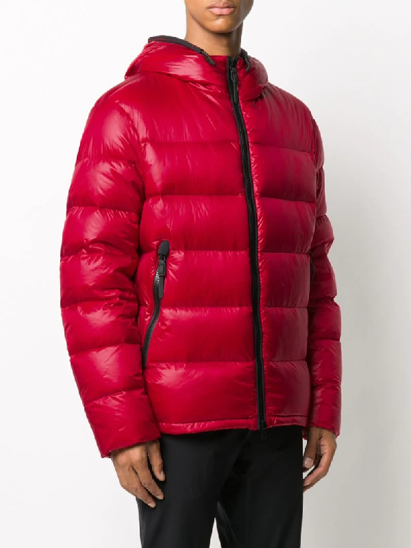 Peuterey Hooded Down Jacket In Red | ModeSens