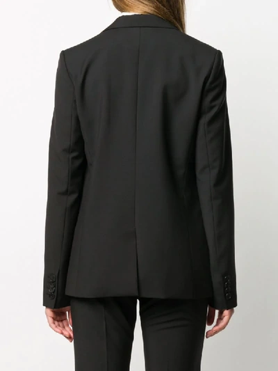 Shop Ports 1961 Plain Single Breasted Blazer In Black