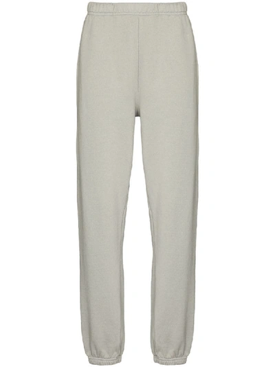 Shop Les Tien Elasticated Waistband Trackpants In Grey